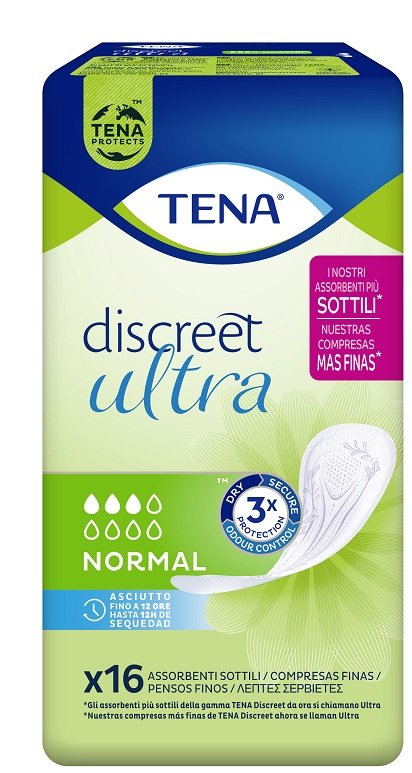 985773403-TENA DISCREET ULTRA NORMAL 16P