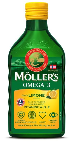 988901878-MOLLER'S OMEGA 3 OLIO LIMONE 250