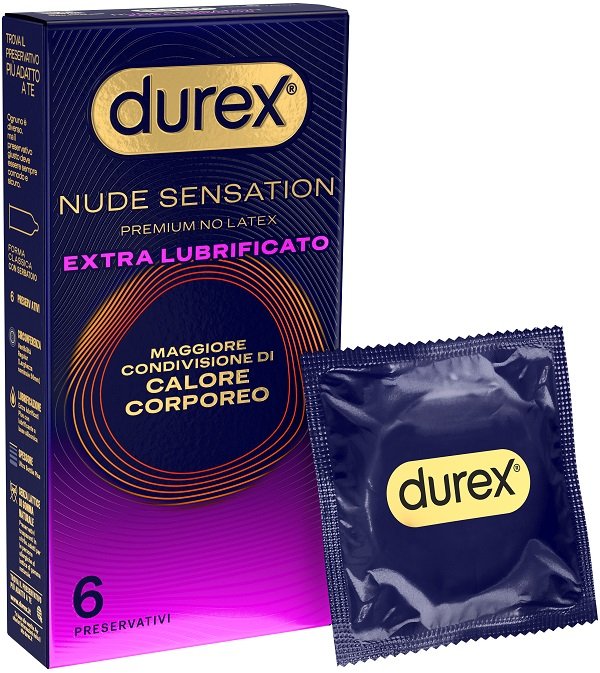 990014742-DUREX NUDE SENS REG EX LUBR6PZ