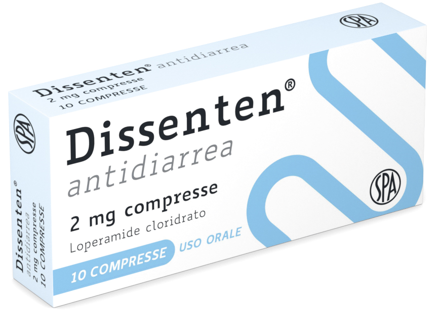 043905013-DISSENTEN ANTIDIARREA*10CPR2MG