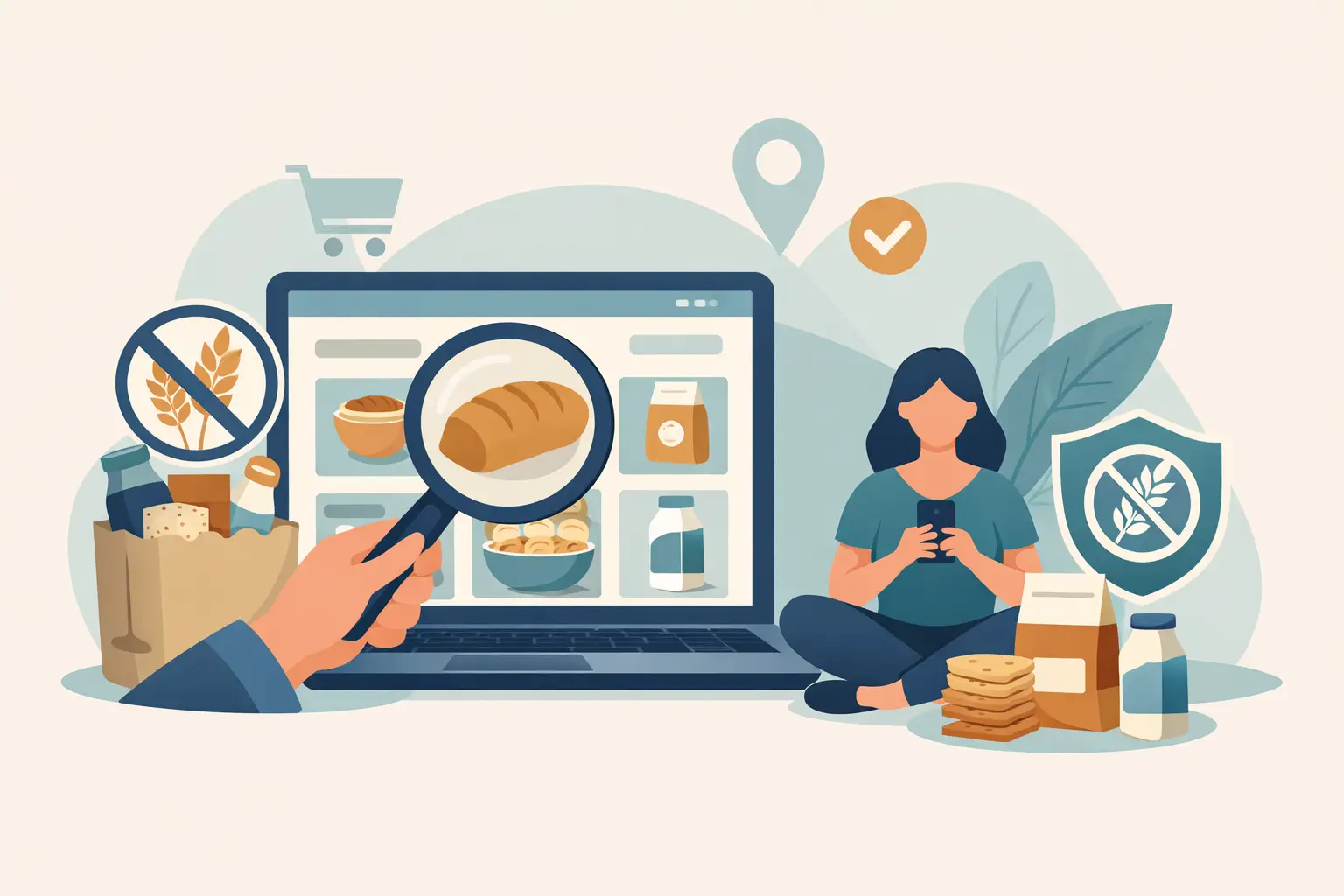 Alimenti dietetici senza glutine online: come sceglierli