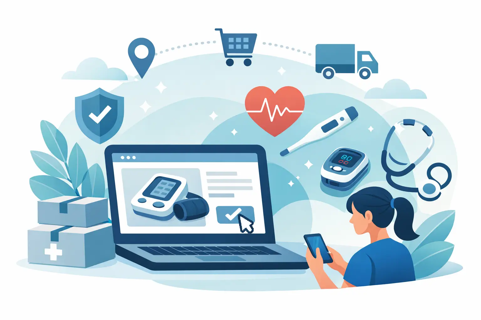 Come acquistare dispositivi medici online