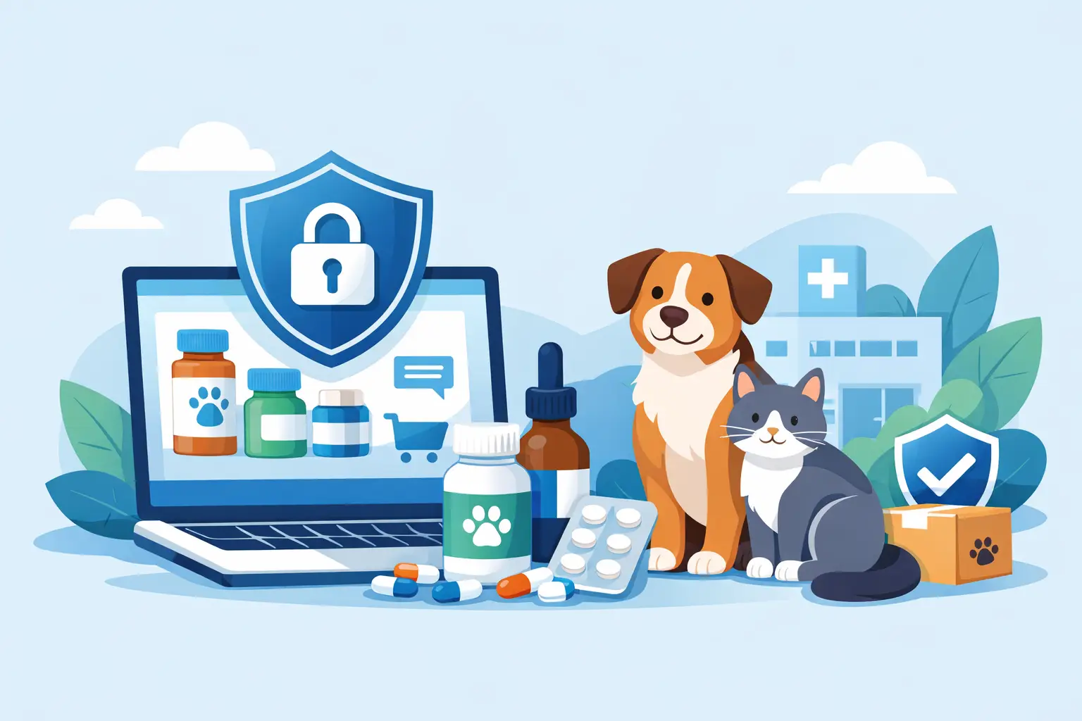 Farmaci veterinari online senza ricetta in sicurezza