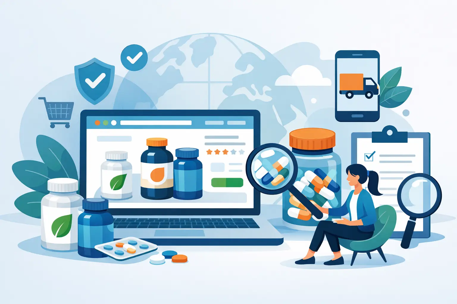 Integratori alimentari online affidabili: guida