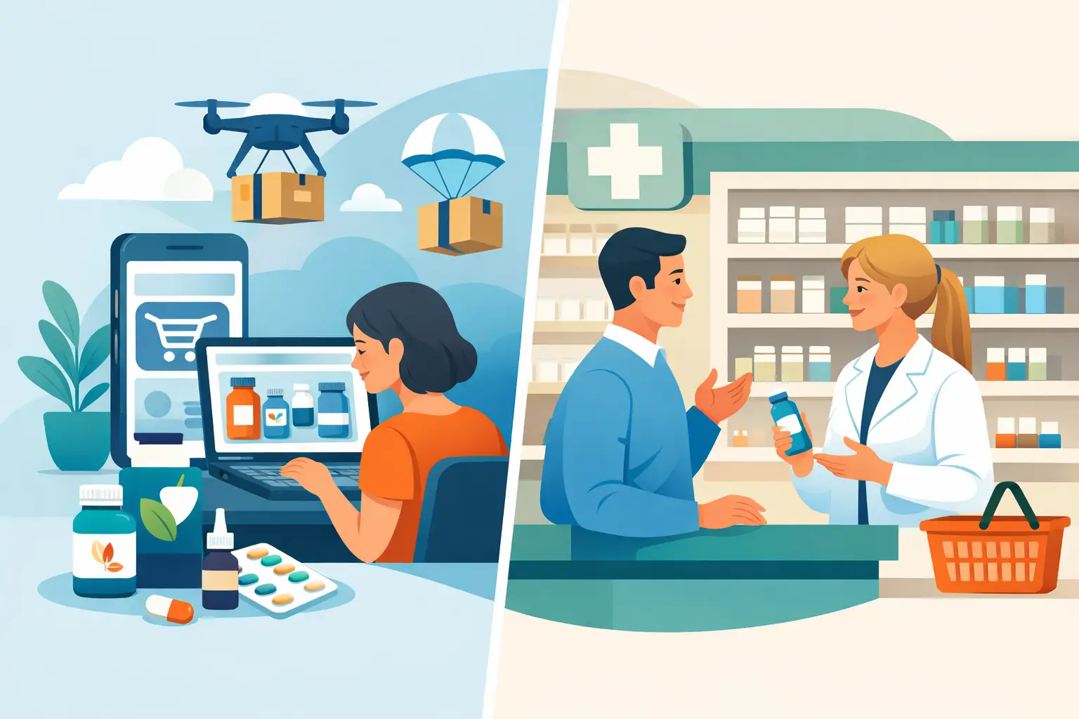 Parafarmacia online o negozio: quale scegliere?