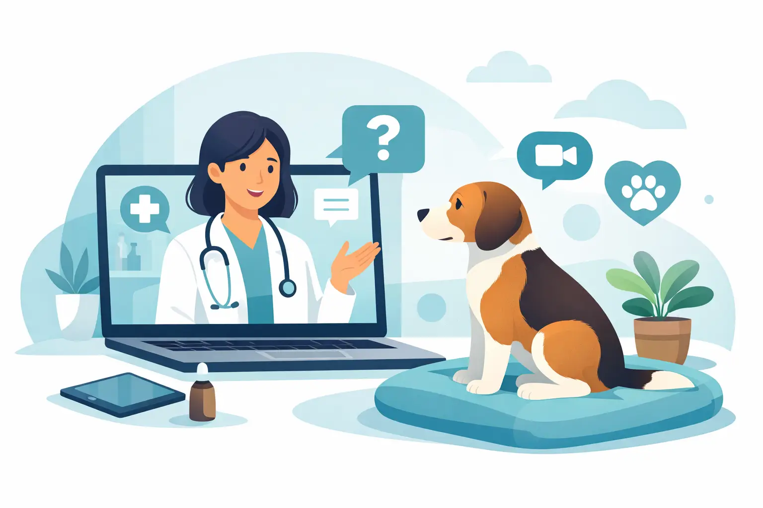 Veterinario online cane: quando serve davvero