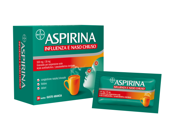 046967028-ASPIRINA INFLUENZA NASO CH*20BST