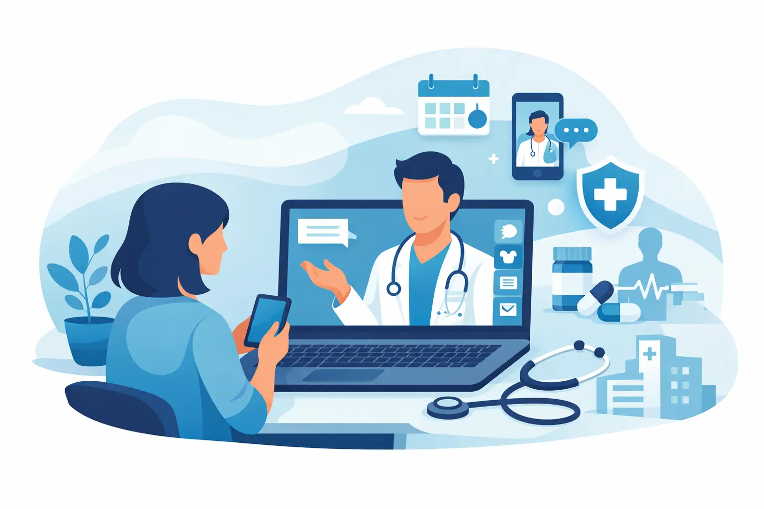 Come prenotare una televisita medica online