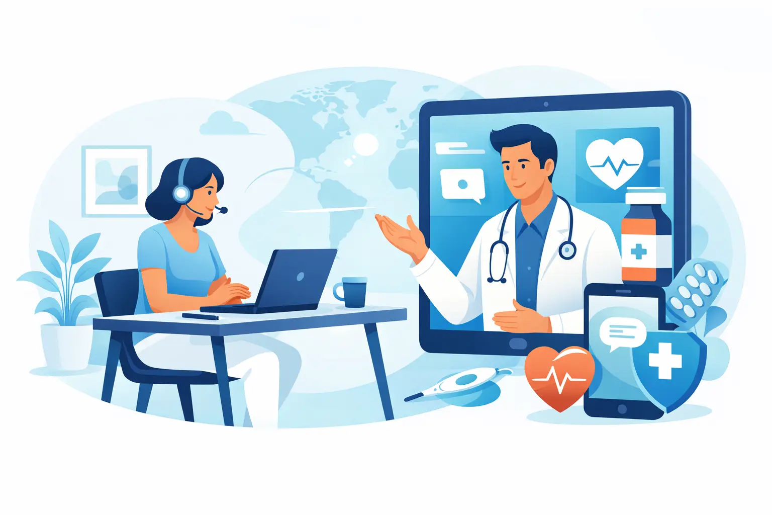 Come usare un servizio di telemedicina bene