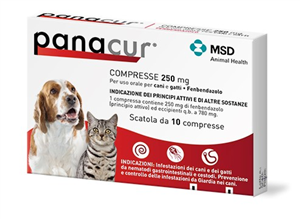 102796012-PANACUR-10 CPR 250 MG VET