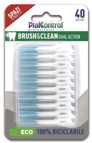 905517114-PLAKKONTROL BRUSH&CLEAN 40PZ