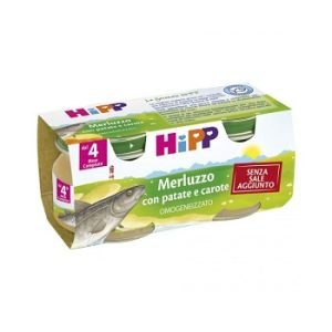 913769384-HIPP OMO MERLUZZO PAT/CAR 2X80