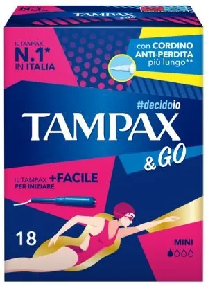 950223038-TAMPAX &GO MINI 18PZ