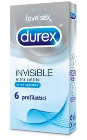 970335232-DUREX INVISIBLE 6 PEZZI