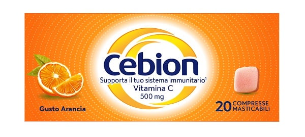 971141193-Cebion masticabili Arancia Vit C 20 compresse}