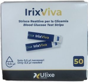 973150004-IRIX VIVA STRISCE GLICEMIA 50PZ*