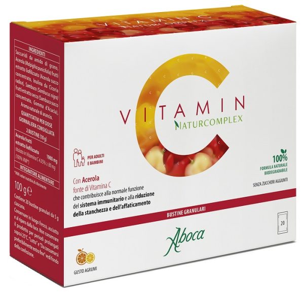 981999105-VITAMIN C NATURCOMPLEX 20BUST