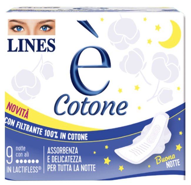 988059109-LINES E' COTONE NOTTE 9PZ