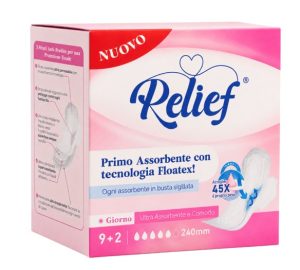 991013653-RELIEF ASSORBENTI GIORNO 11PZ
