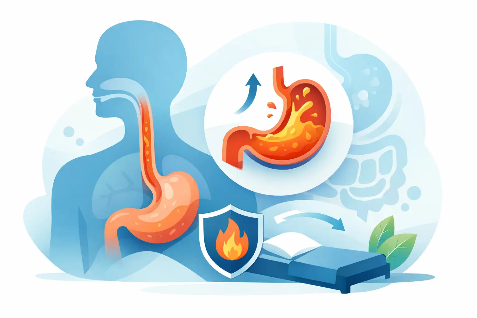 Come ridurre il reflusso gastroesofageo
