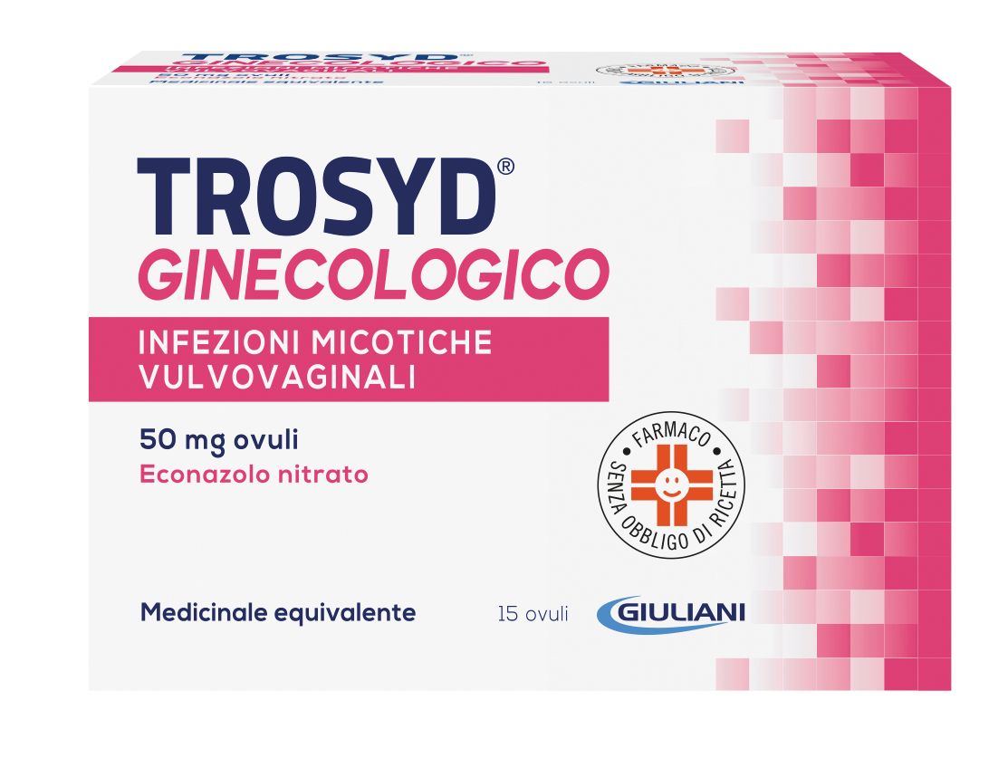 025055043-TROSYD GINECOL*15 OV VAG 50MG