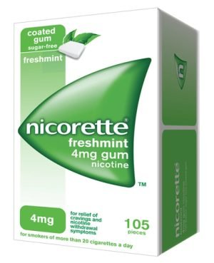 025747763-NICORETTE*105GOMME MAST 4MG MENT