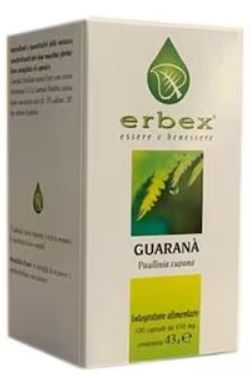 902193313-GUARANA 100CPS 430MG ERBEX