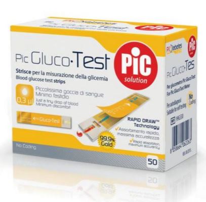 927306629-GLUCOTEST STRISCE PIC 50PZ