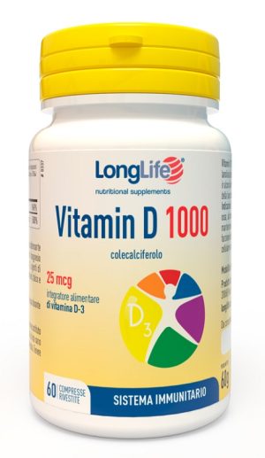 930097427-LONGLIFE VITAMIN D1000 60CPR