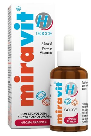 952124372-MIRAVIT H GOCCE 15ML FRAGOLA