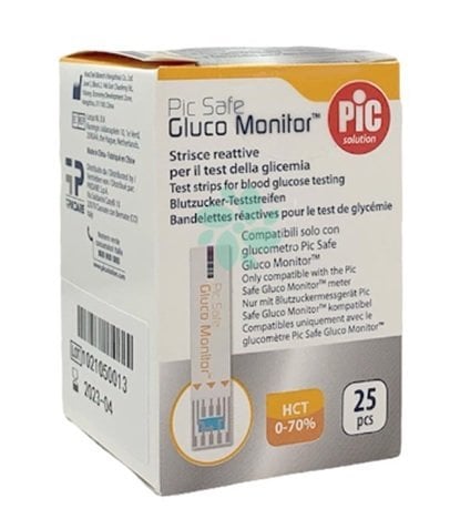 974967212-PIC STRISCE GLUCO MONITOR 25PZ