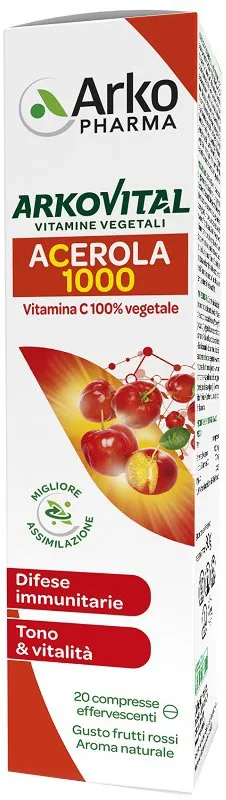 981443120-ARKOVITAL ACEROLA EFFERV 20CPR