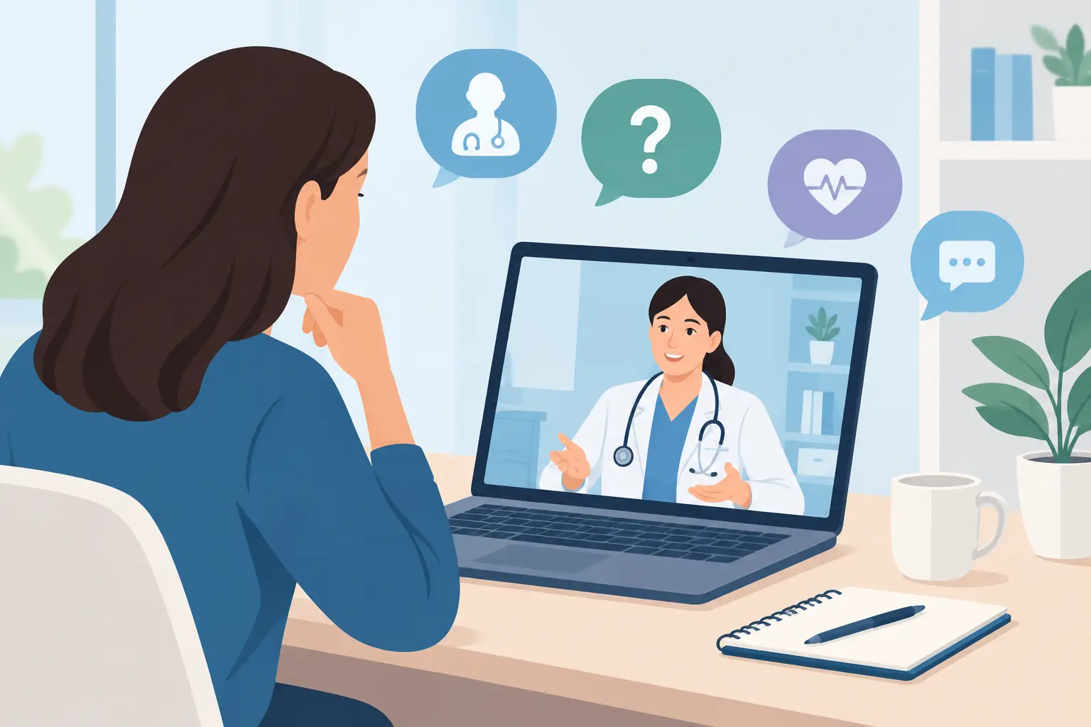 Domande visita online: cosa chiedere al medico