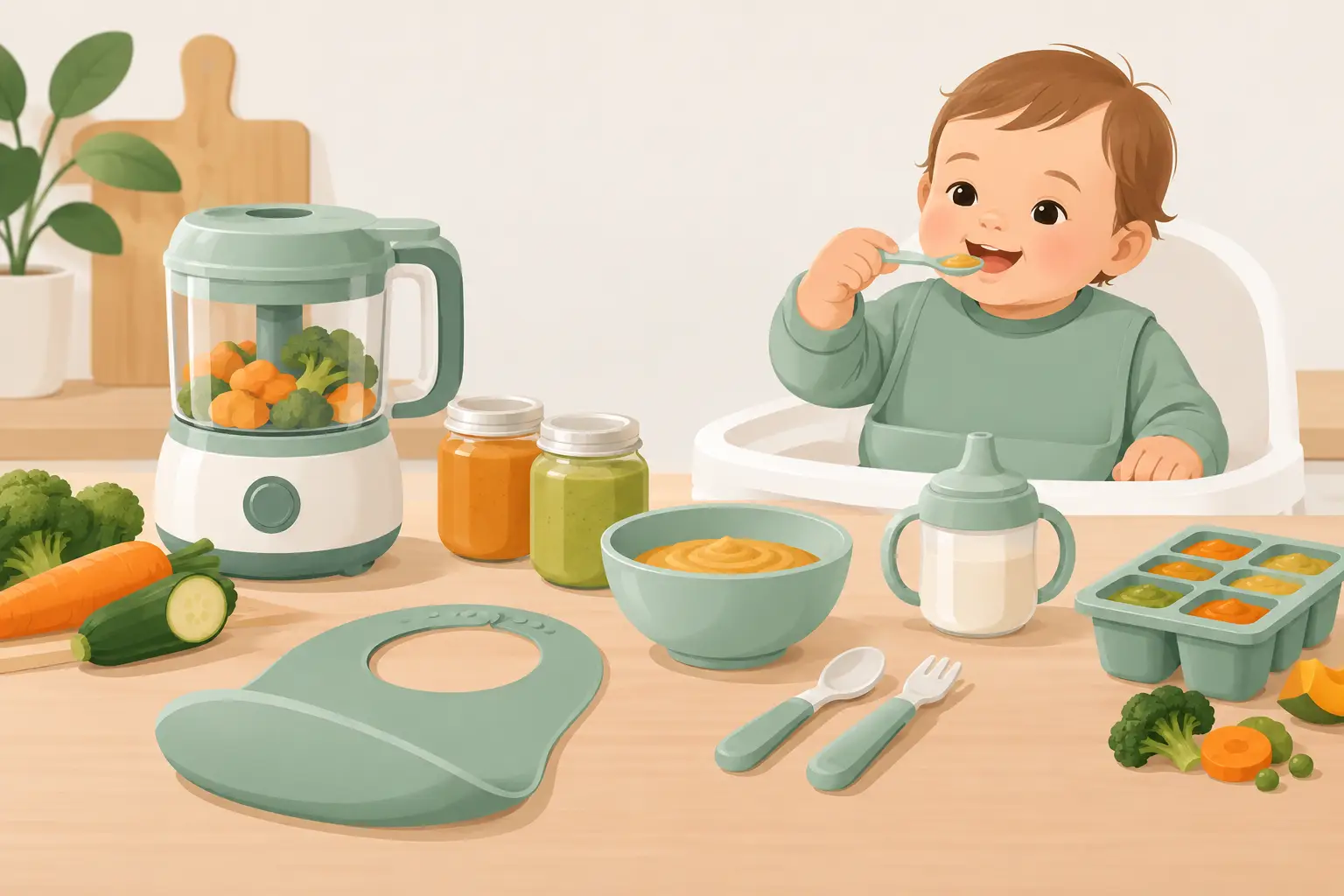 Svezzamento: accessori indispensabili in cucina